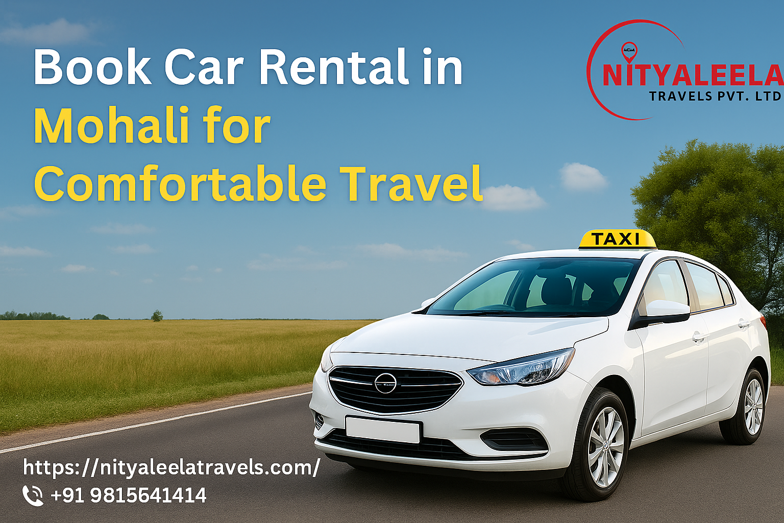 Book Car Rental in Mohali for Comfortable Travel